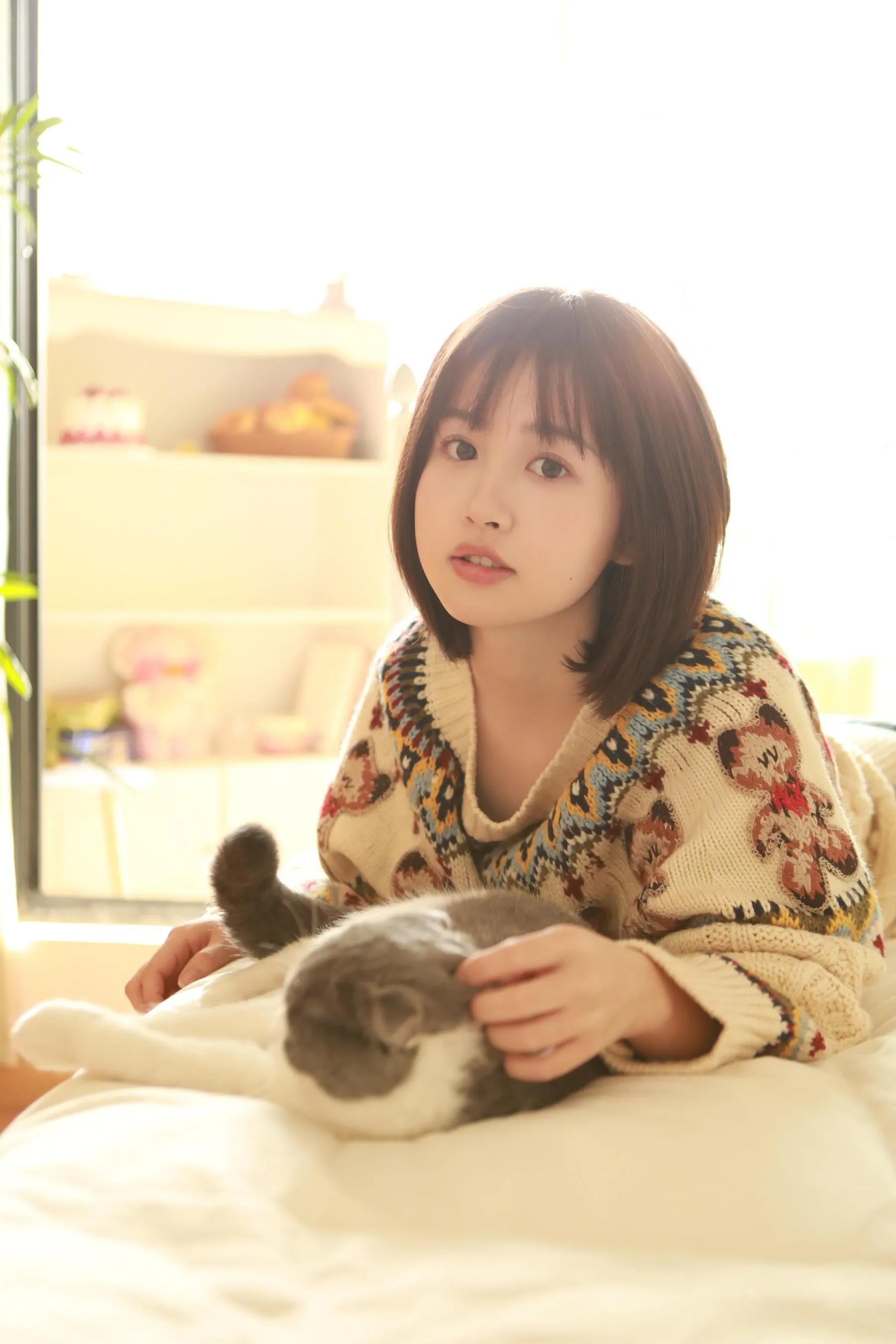 [艺图语] 2022.05.30 她和她的猫 大元梦二 [34P]插图4